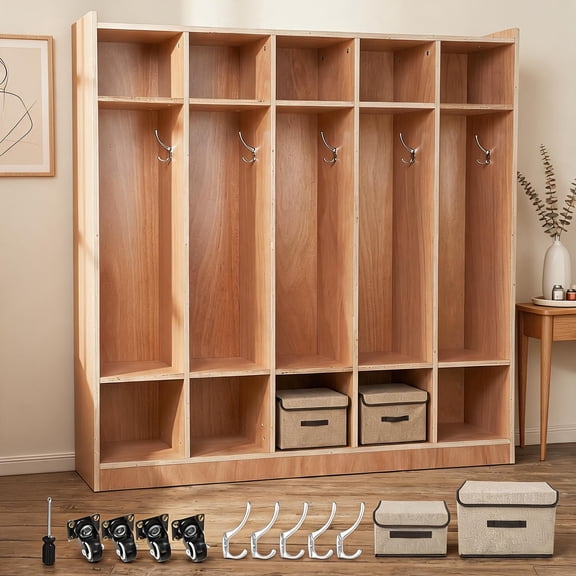 5-Section Classroom Coat Locker