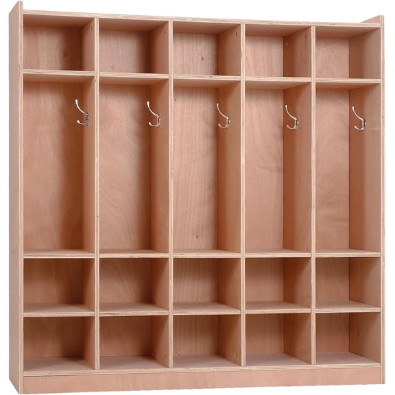 5-Section Classroom Coat Locker