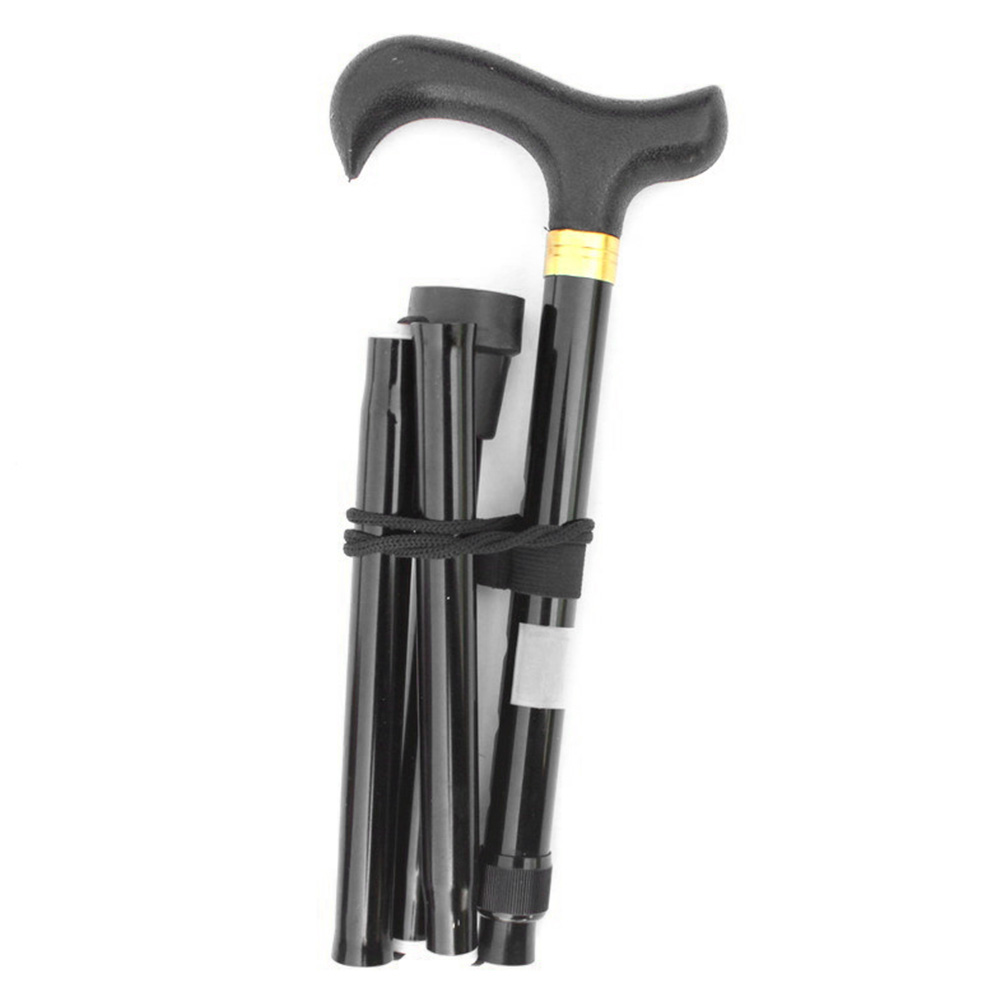 5Section Outdoor Trekking Sticks Foldable Walking Stick Mountaineering