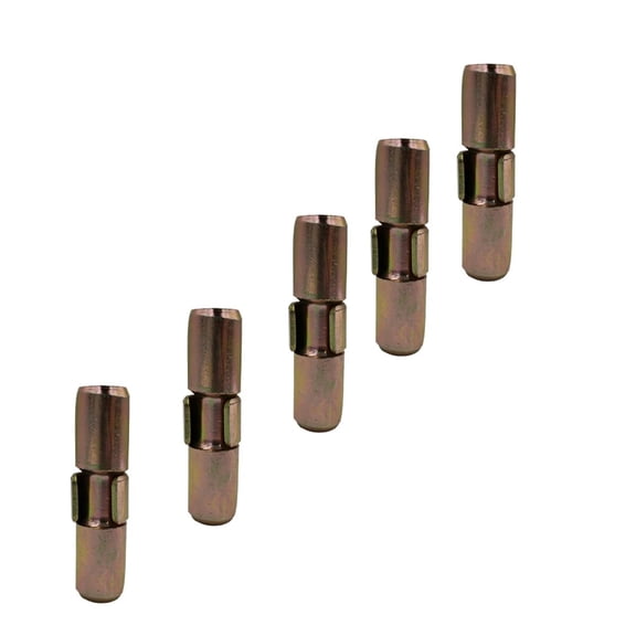 5 Set 09244-02496 Pin With Spring Fits for Komatsu PC120 Bucket Teeth Tooth 205-70-19570