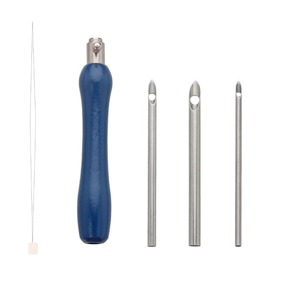 5 Set Embroidery Needle Punch Practical Punch Needle Tool Set for Craft Lovers