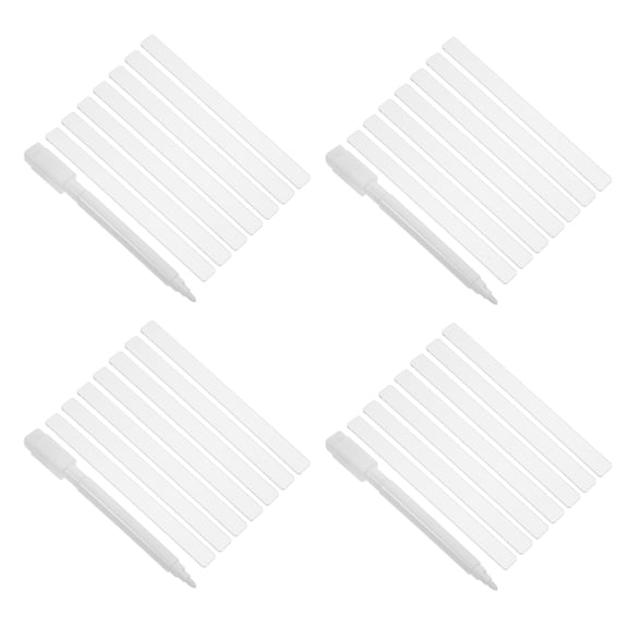 5 Set Garden Marker Ground Insert Waterproof Labels Houseplant Garden Gardening Category Acrylic Plant Identification