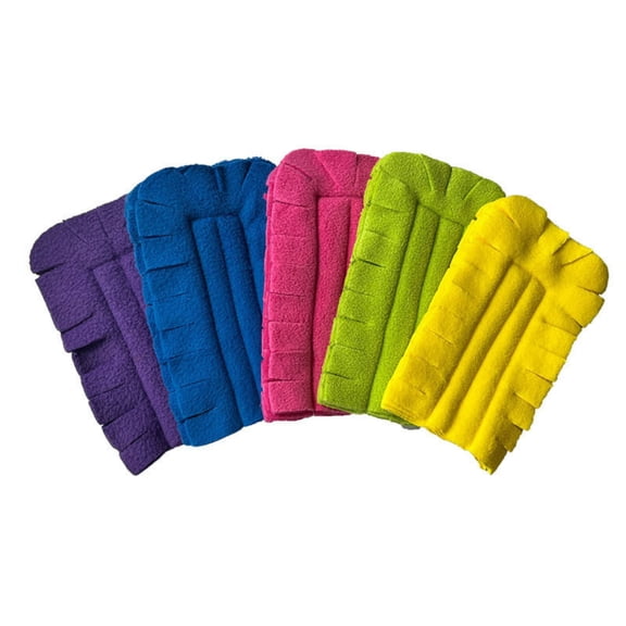 5 Set Polar Fleece Cleaning Duster Reusable Replaceable Covers Only Repeat Multi Replacement Accessory Supplies