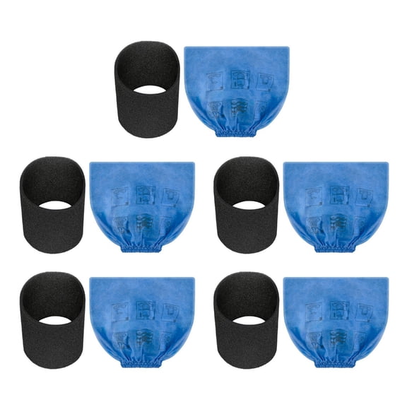 5 Set Reusable Sponge Filter Set Professional Cleaning Tool for Enhancing Performances in WD1 Vacuum Cleaner Motors
