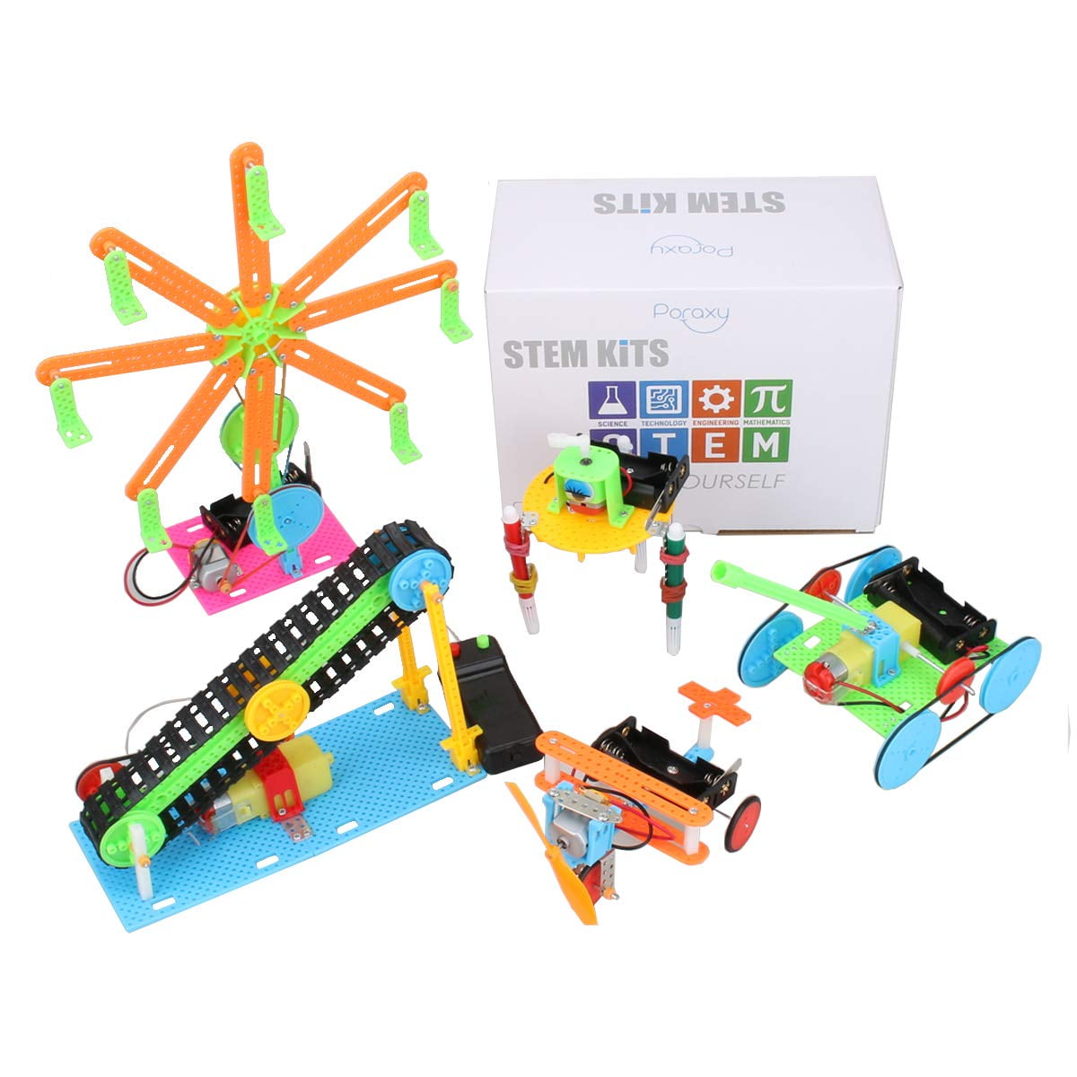 STEM Kit for Girls, Kids Crafts 8-12 Boys, Science Projects Activities  Electroni