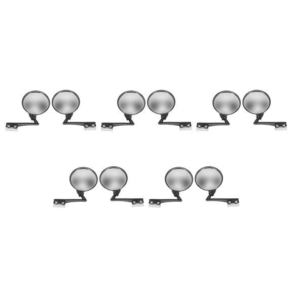 5 Set of 10 Car Blind Spot Mirrors Car Side Convex Mirror Wide Angle Round Car Rear View Mirror
