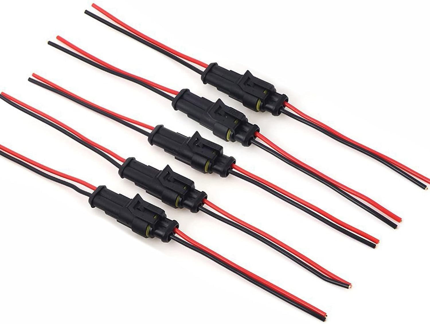 Kit De 15 Connecteurs électriques étanches 2, 3 Et 4 Broches - Pour Auto, Bateau, Camping-car, Marque Topgearsltd