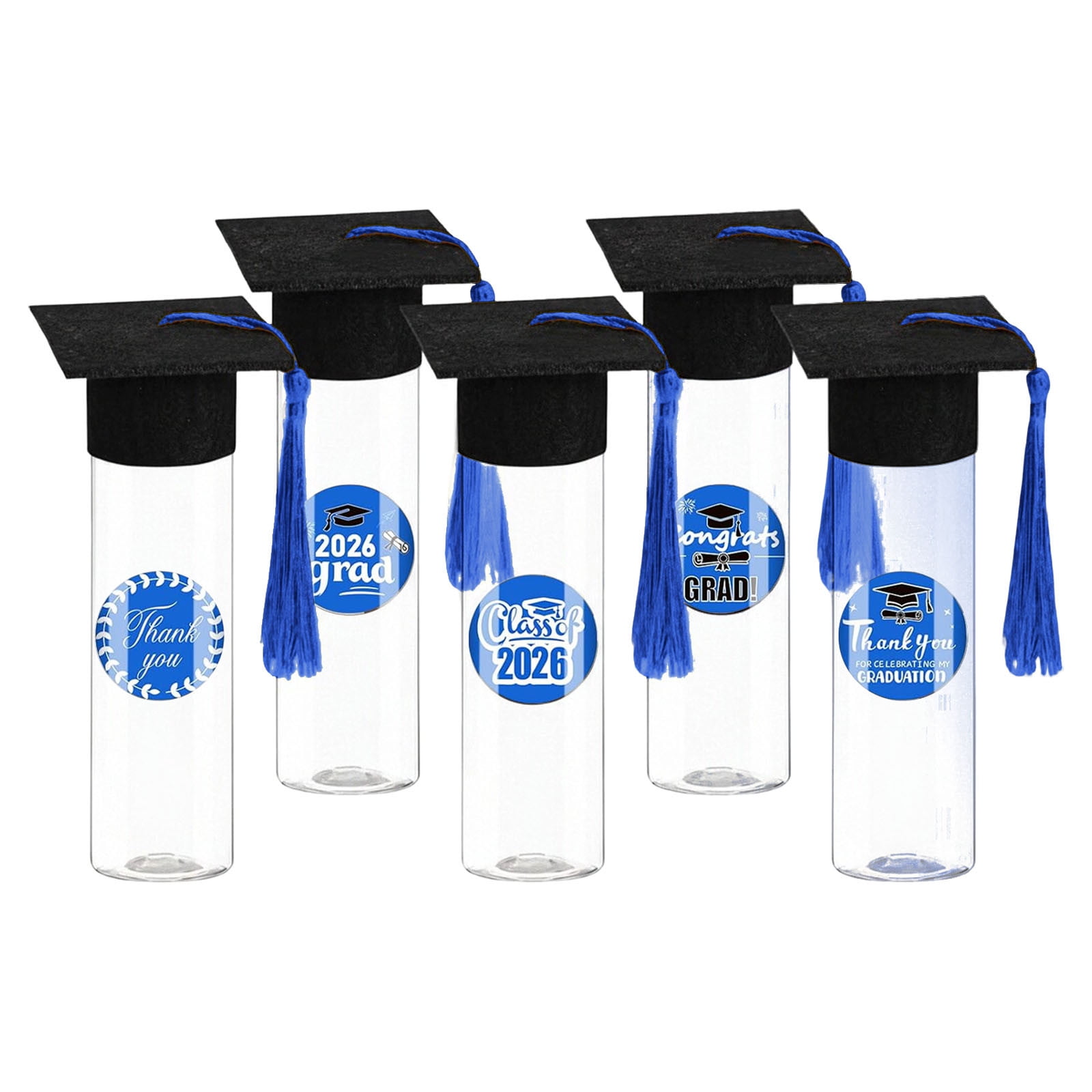 Grad Tube 5PCS 2026 Graduation Candy Tubes Graduation Party Candy Boxes ...