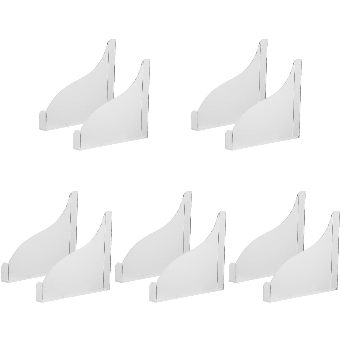 5 Sets Bathtub Splash Guard Display Shelves Sink Guard Acrylic Bathtub Splashing Guard Shower