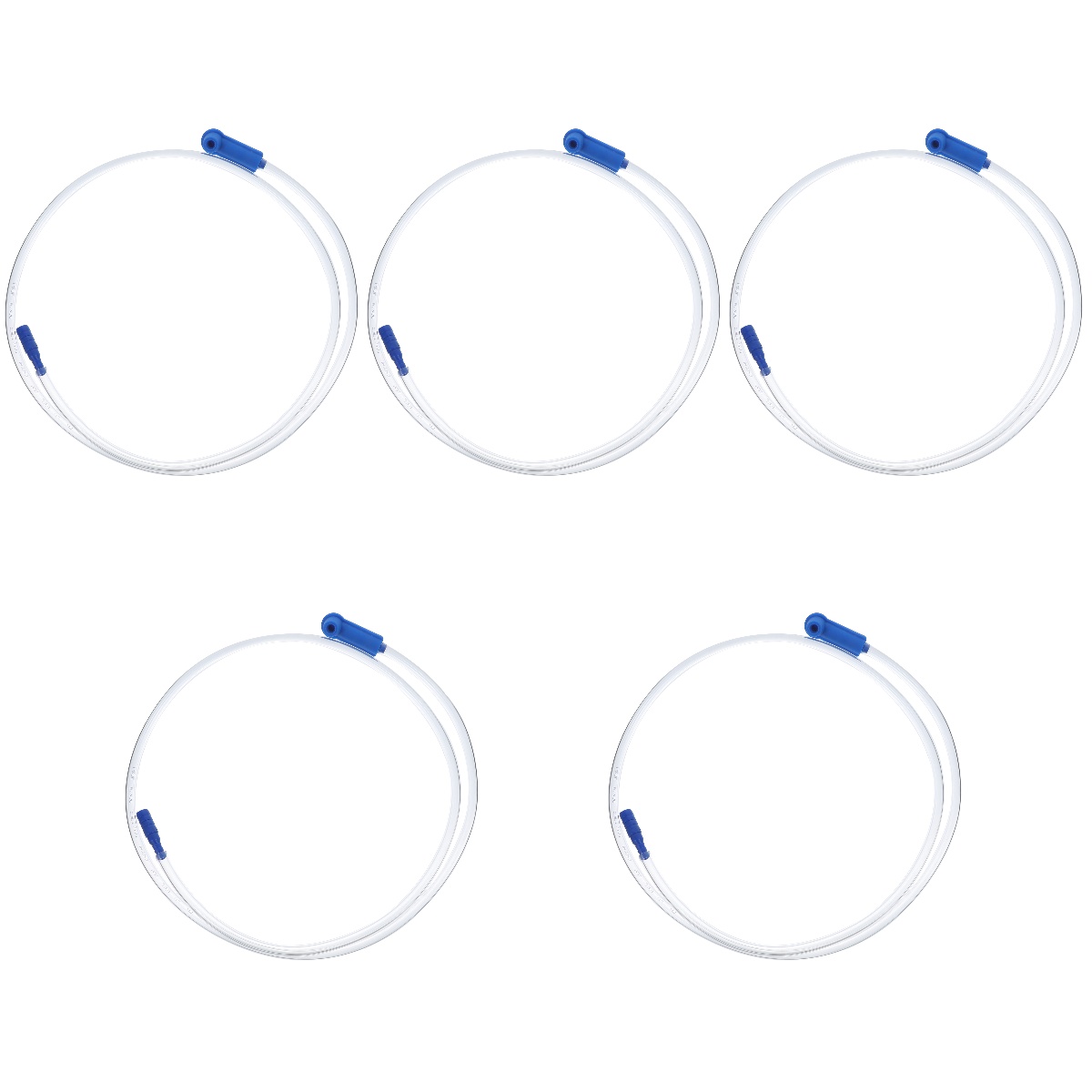 5 Sets Brake Bleeding Hose Brake Bleed Hose Brake Bleed Kit for Brake Bleeder