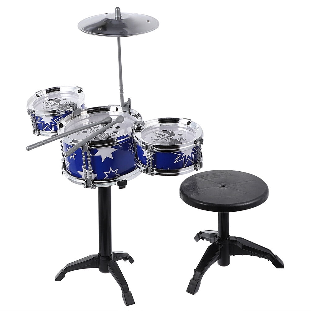 5 Sets Children Drum Set Beginners Practice Drum Simulation Drum Set For Kids