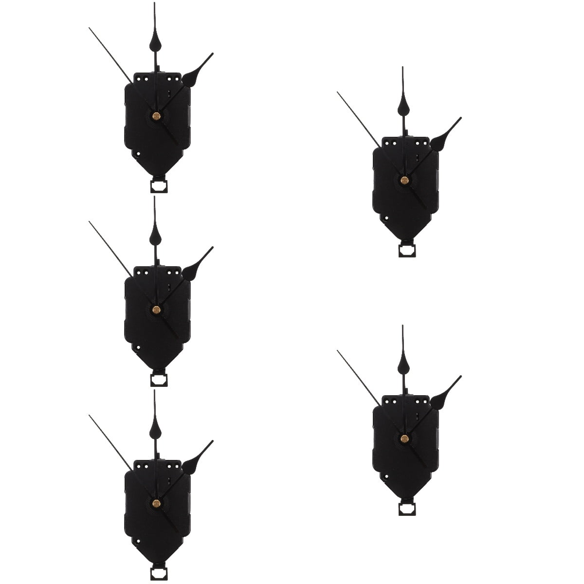 5 Sets Clock Motors Battery Powered Replacement Hands Quartz Movement Clocks Wall Mechanism High