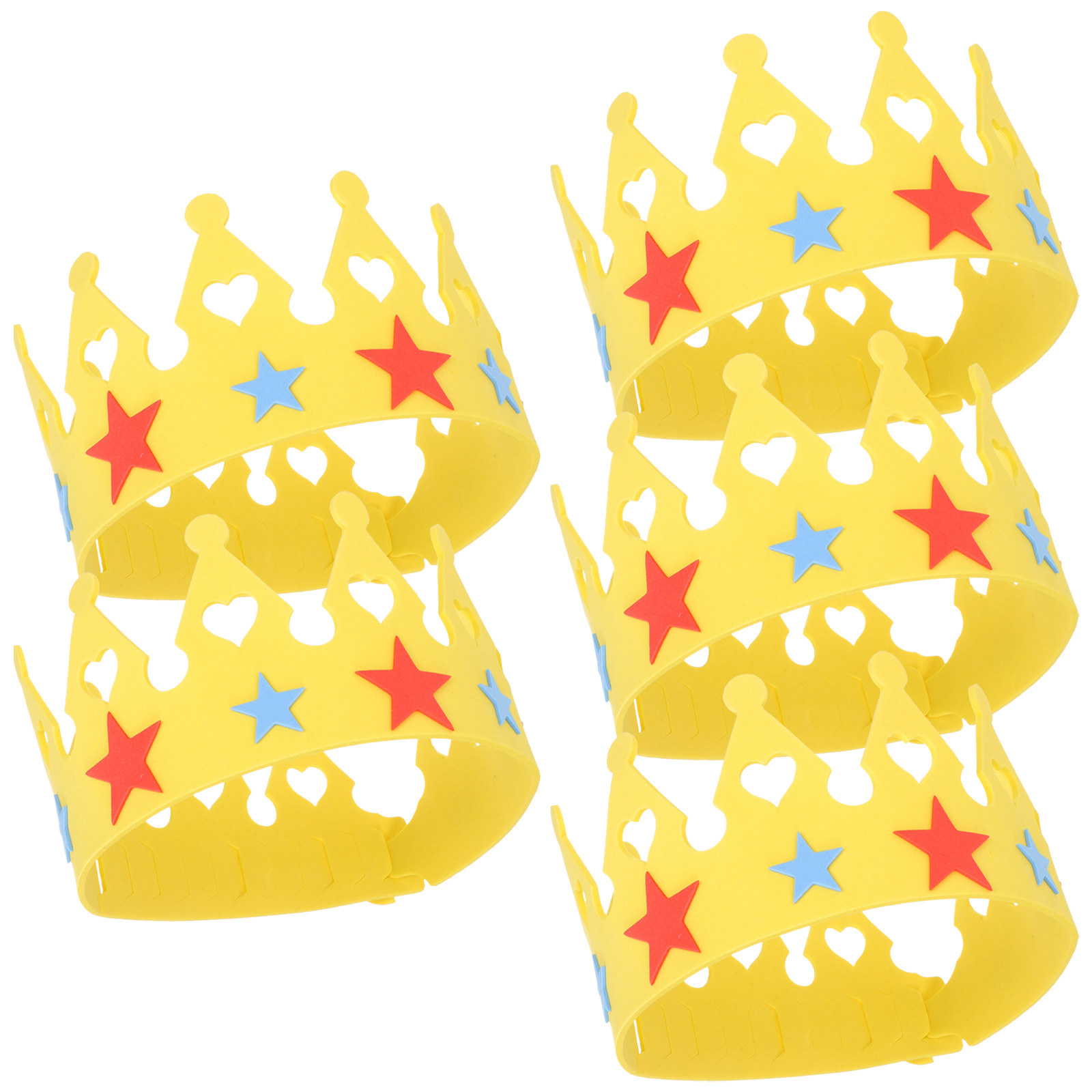 5 Sets DIY Birthday Crown Kids Crown Making Kit Performance Dress Up