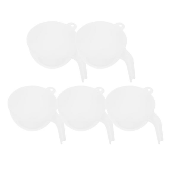 WRISTBIQUE Cooking Plastic Bowls White 5 Sets