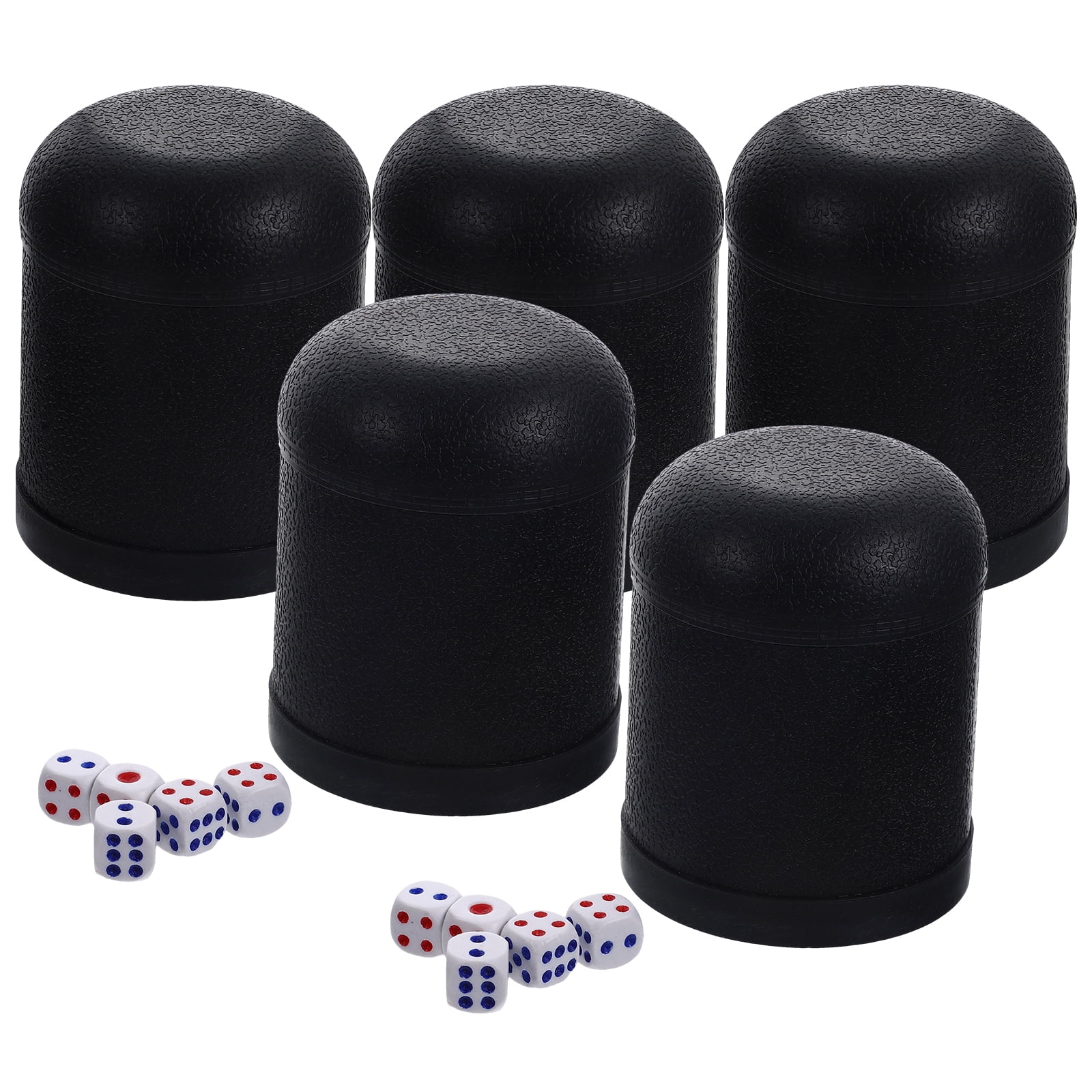 5 Sets Dice Shaker Cup Small Dice Cup Party Dice Game Dice Cup for ...