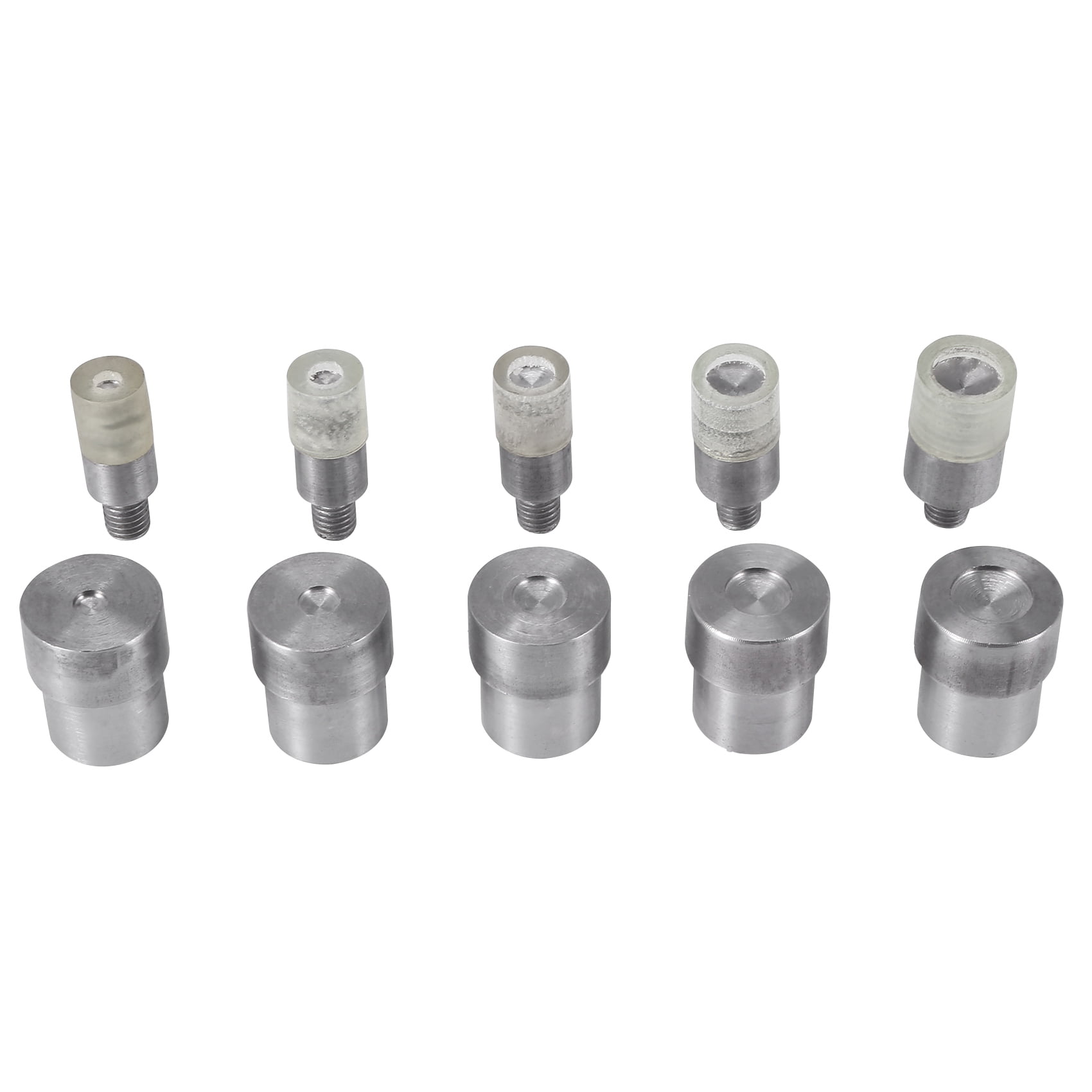 5 Sets Double Caps Rivets Dies(5mm/6mm/8mm/10mm/12mm) - Walmart.com
