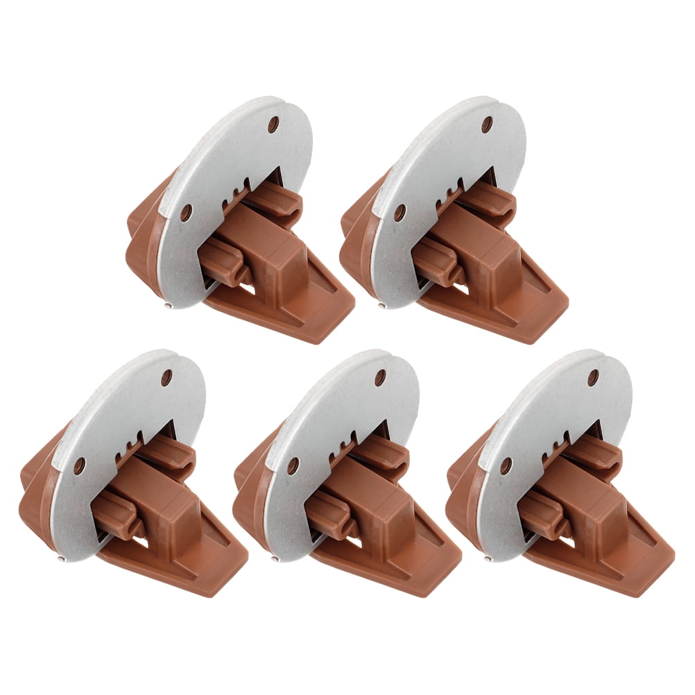 5 Sets Drawer Rail Kit Walker Drawer Guides Stop Dresser Drawer Slide