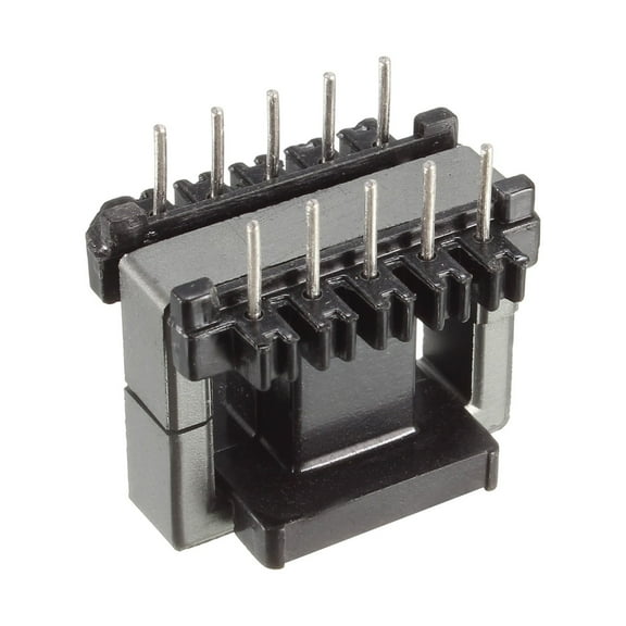 5 Sets EE25 5+5pin Transformer Bobbin PC40 Ferrite Core 10 Ferrite Halves + 5 Bobbin