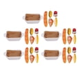 thumbnail image 1 of 5 Sets Miniatures Food Simulation Ketchup Bottle Bread Mini Food Toys for 1:12 Scale Accessories, 1 of 8