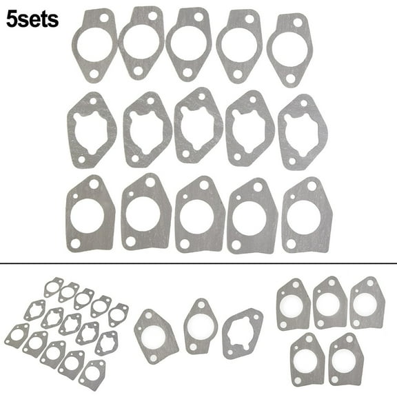 5 Sets Of Carburetor Gasket Kit For For Gx340 For Gx390 188F 190F Engine Generators Essential Replacement Parts