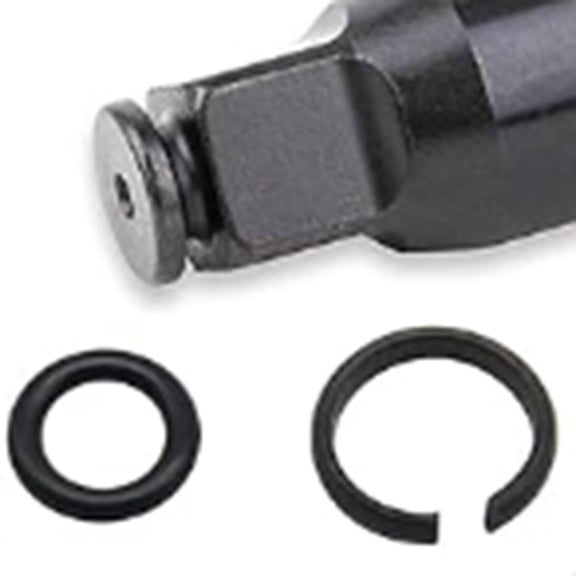 5 Sets Of Pneumatic Wrench Socket Retainer Rings with O-Ring 1/2 3/8 1In 45355