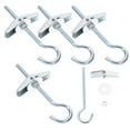 thumbnail image 1 of 5 Sets Orchid Clip Screw Hook Bolt Bolts Nuts Hollow Wall Anchor Carbon Steel Toggle Anchors Heavy Hanging, 1 of 6