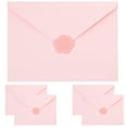 thumbnail image 1 of 5 Sets Pink Envelopes Wedding Invitations Envelopes Valentines Day Love Letter Envelopes, 1 of 8