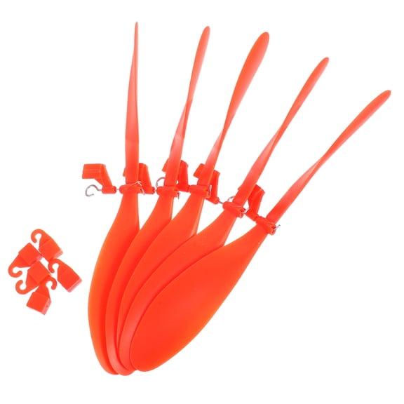5 Sets Plastic Helicopter Model Aircraft Parts for Science Projects, Toy Airplane Replacement and Repair Supplies