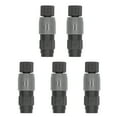 5 Sets Pneumatic Fitting Air Coupler Quick Connector Type C Self