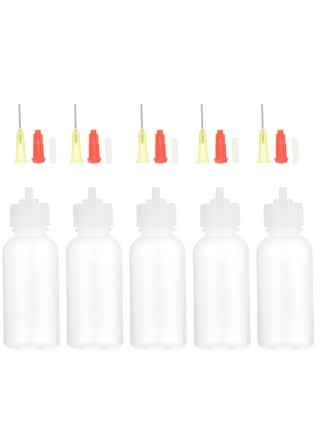 6 Sets of Precision Needle Tip Squeeze Bottles Glue Applicator Bottle Glue  Dropper Bottle 