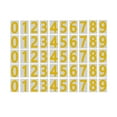 thumbnail image 1 of 5 Sets Reflective Mailbox Number Stickers, 0-9 Self Adhesive Vinyl Address Numbers, 2/3/4inch for House Outdoor Surface, 1 of 4
