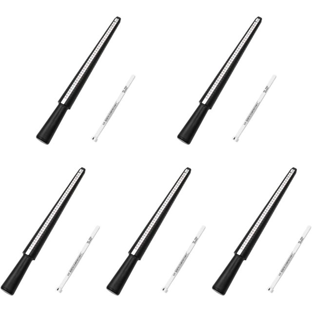 5 Sets Ring Measurement Plastic Jewels Ring Adjuster Professional