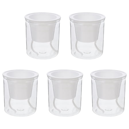 5 Sets Self Watering Planter Garden Hydroponics Growing System Flowerpots