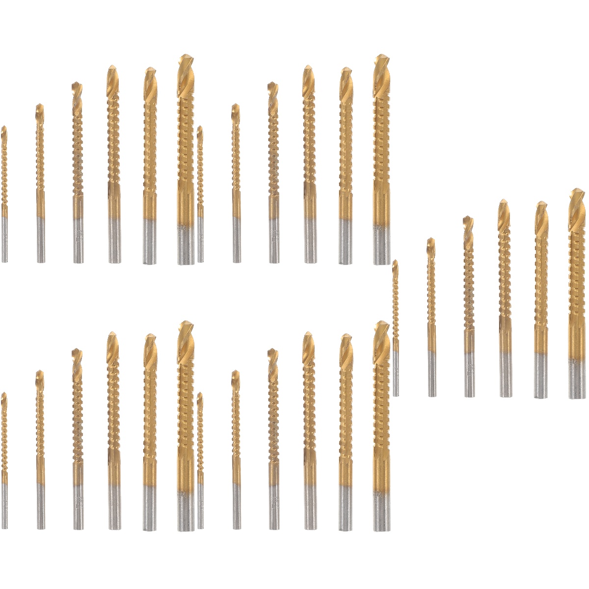 5 Sets Side Cutting Drill Bit Assortment Side Cutting Tap Holesaw