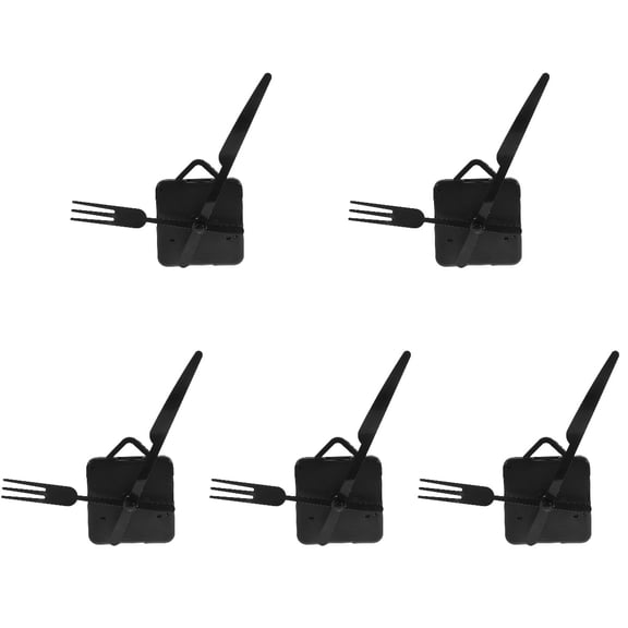 5 Sets Silent Clock Movement Restaurant Office Work