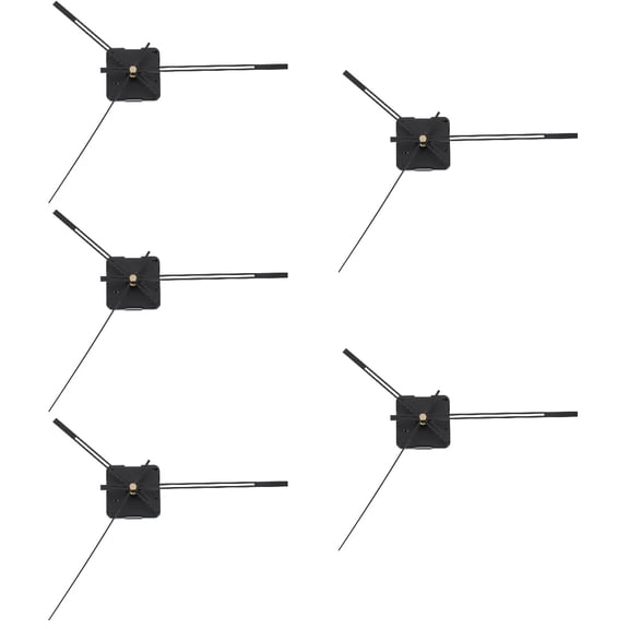 5 Sets Silent Wall Clock Movement Clockwork DIY Kit