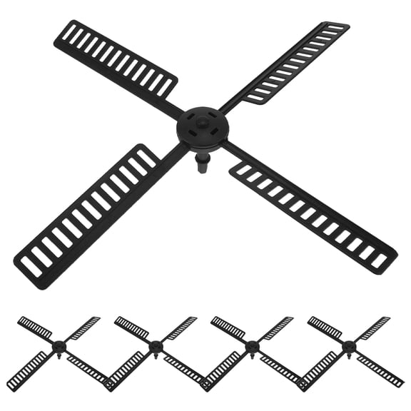 OFFIGAM 5 Sets Windmill Replacement Parts with Rotating Blades for Garden Yard Outdoor Decor