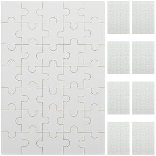 22 Set Sublimation Blanks Puzzles White Jigsaw Puzzle Transfer 5.5 X 8