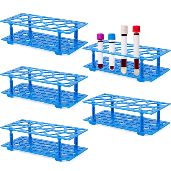 5 Sets Test Tube Rack 28 Well Centrifuge Tube Holders Storage Test ...