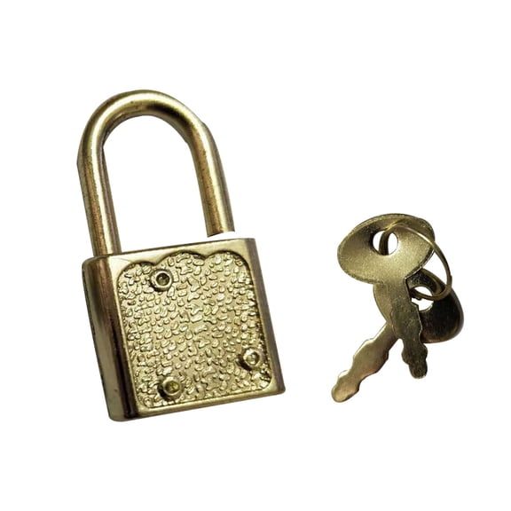 5 Sets Vintage Style Lock Antique Style Padlocks Box Metallic Lock with Keys