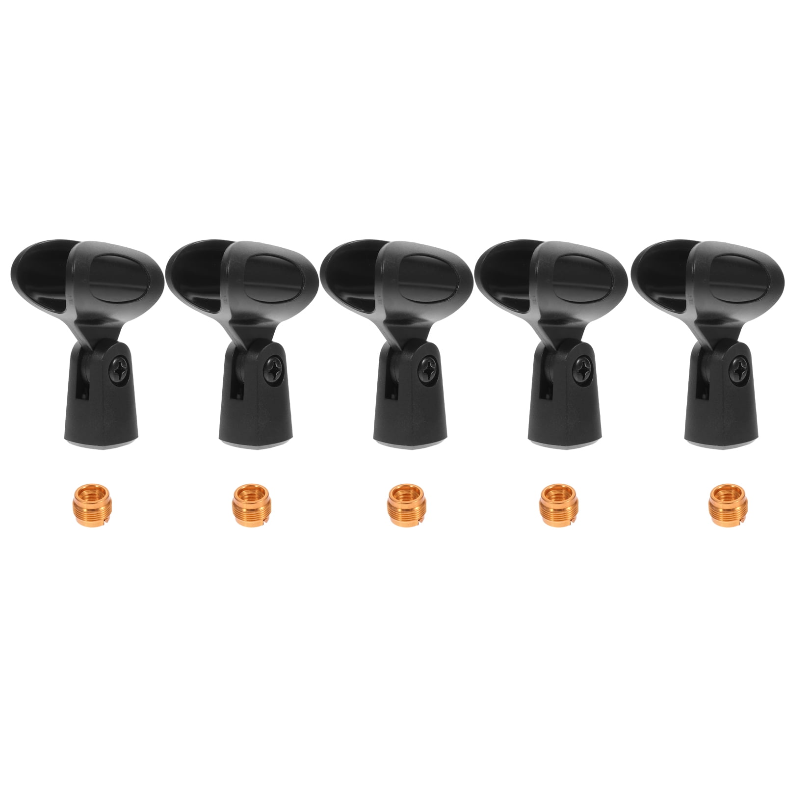 5 Sets Wireless Microphones Plastic Mic Clips Cordless Mic Plastic ...