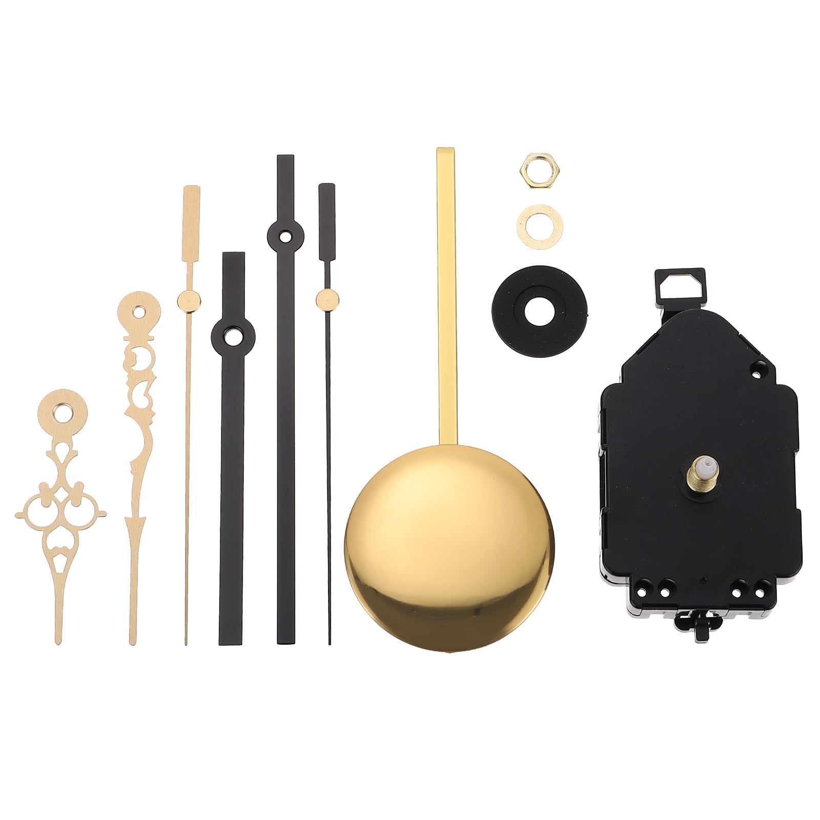 5 Sets of Wall Clock Movement Plastic Clock Movement Replacement Clock