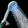 thumbnail image 1 of 5-Setting Handheld Showerhead w/ Microban & Lights, 1 of 2