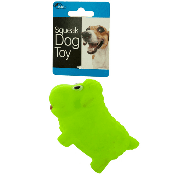 5 in Sheep Squeak Dog Toy, Durable Textured Plastic with Bumps, Fun Squeaky Sound, Satisfies Chewing Instincts, Great for Fetch, Tug, Toss, Cute Sheep Design, Green