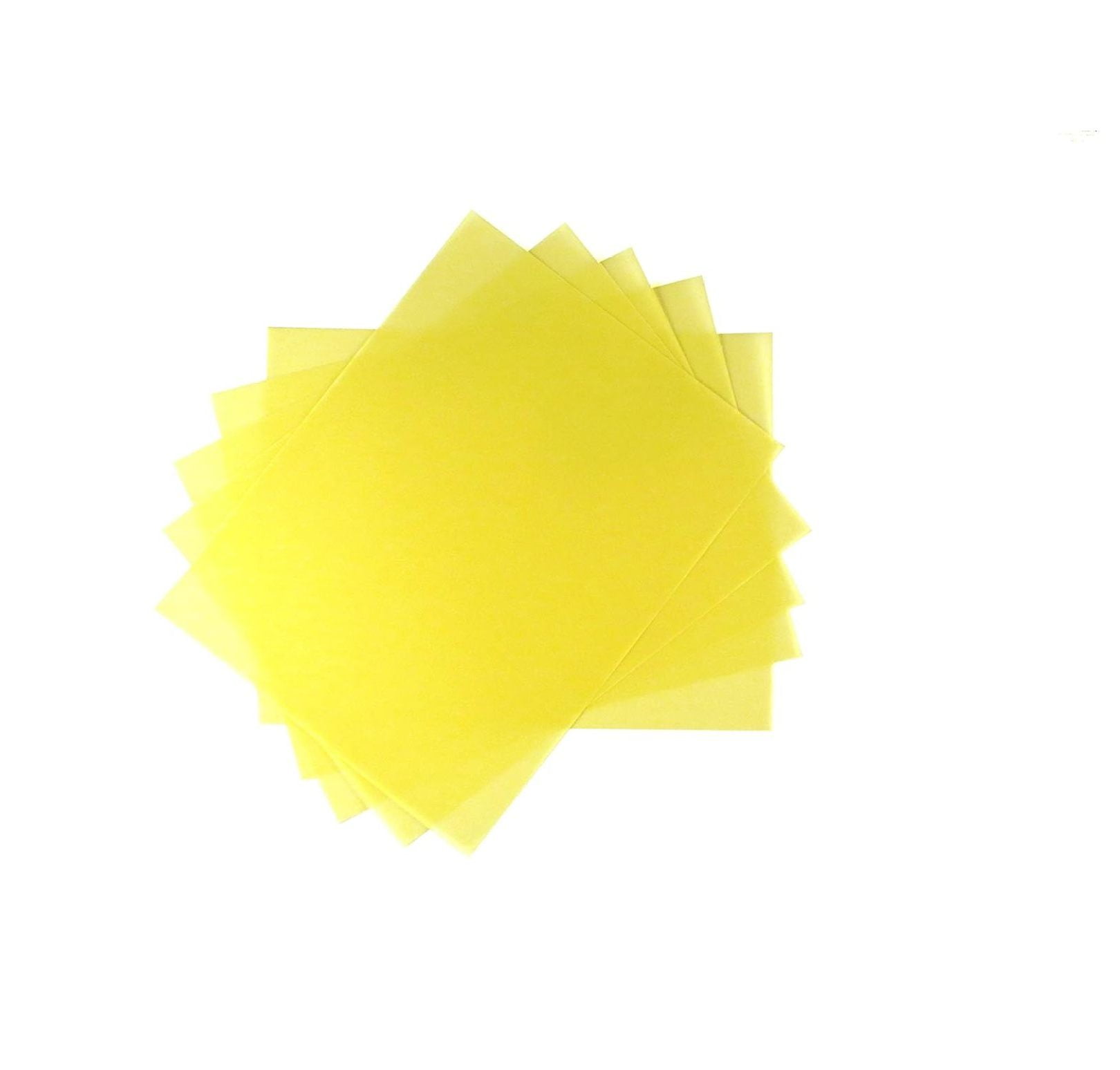 5 Sheet Bundle 12 Micron (1200 Grit) PSA Lapping Microfinishing Film