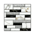 thumbnail image 1 of 5-Sheet Peel and Stick Tile Backsplash, Simulation Self-stick Wall Stickers, Thicker Design Marble Tiles, Kitchen Bathroom Decor, 1 of 4
