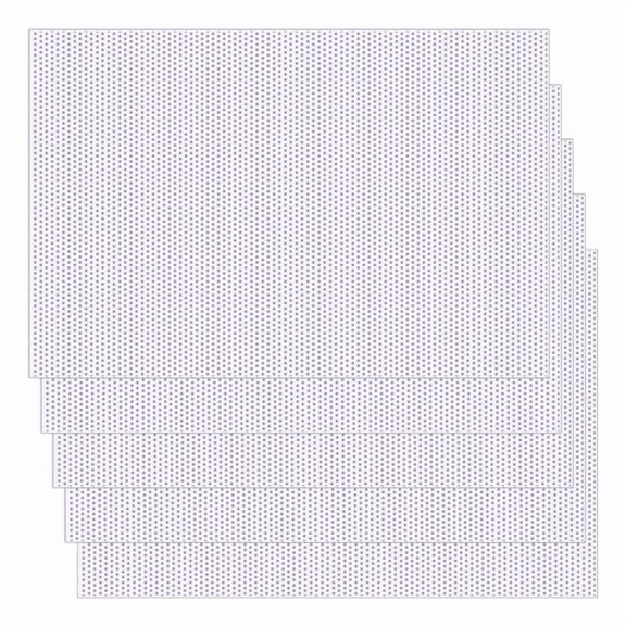 5 Sheets 0.5 mm Fursuit Eyes Mesh, Waterproof Printable Eye Nets for Furry Cosplay, Props, Fursuits Crafts Making White