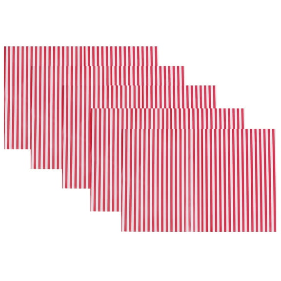 5 Sheets Book Gift Packaging Wraps Festival Party Gift Wrapping Paper Birthday Favors Stripe Design Waterproof Paper Wrappers for Birthday Wedding Party