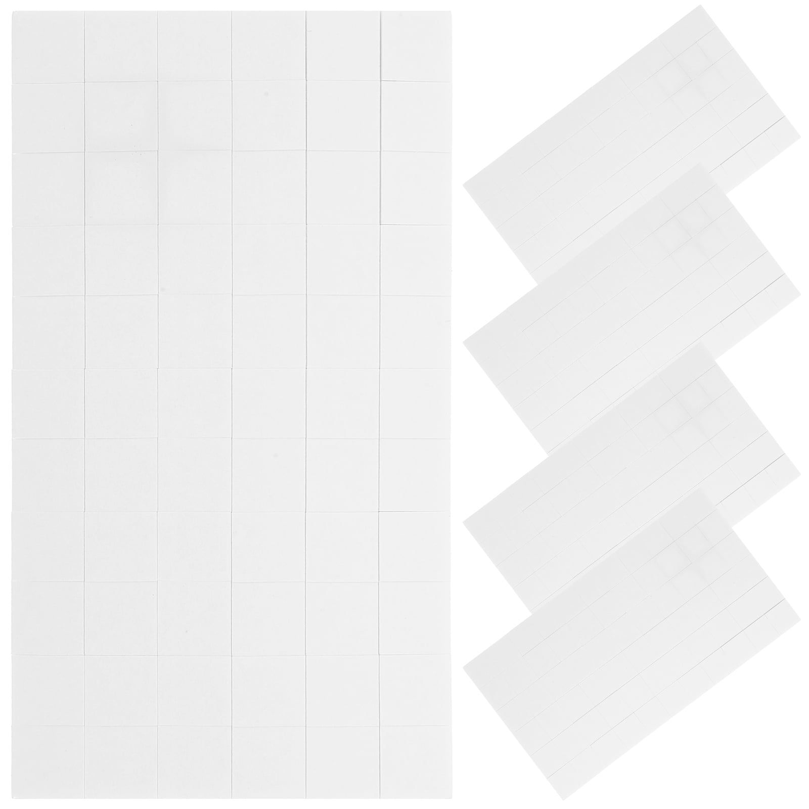 5 Sheets Foam Dots Squares DualAdhesive Foam Mount for Scrapbook DIY