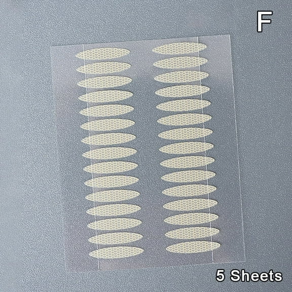 5 Sheets Invisible Double Eyelid Tape Transparent Self Adhesive Natural Big Eyes Lift Non-marking Mesh-Lace Eye Stickers Eyes